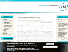 Tablet Screenshot of ifis-freiburg.de